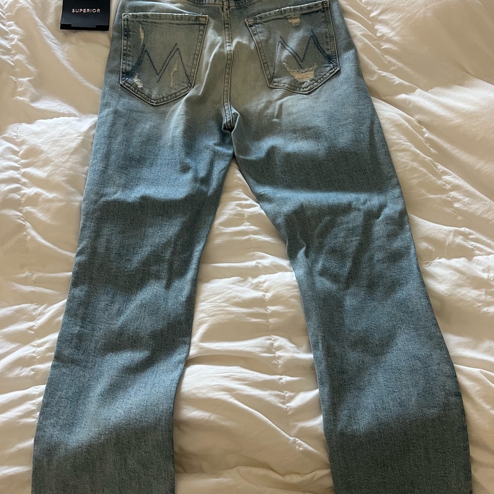 Mother Jeans. High Waisted Rider Skimp. Size 27